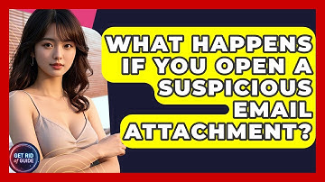 What Happens If You Open A Suspicious Email Attachment? - Get Rid Of Guide