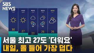 [날씨] 때 이른 낮 더위, 서울 최고 27도…자외선 …