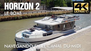 Descubre la magia del Canal du Midi en el barco Horizon 2 | ¡Un viaje único en barco!