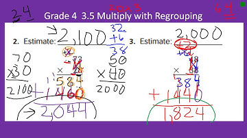 g4 3 5 multiply with regrouping