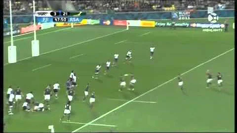 2011橄欖球世界盃比賽達陣精選 - 天天要聞