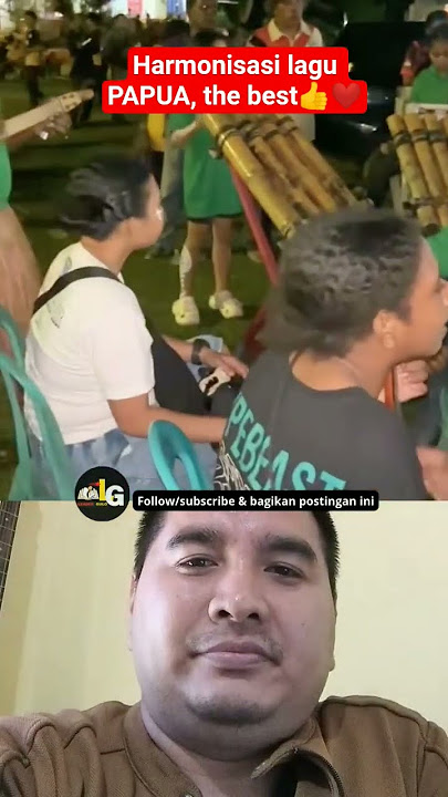 Harmonisasi lagu PAPUA, the best👍❤ #leadergulo #lagupapua #viral