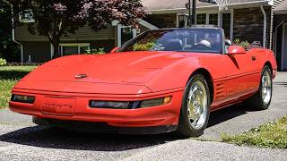 1994 Chevrolet Corvette Convertible 6-Speed Walk-around Video