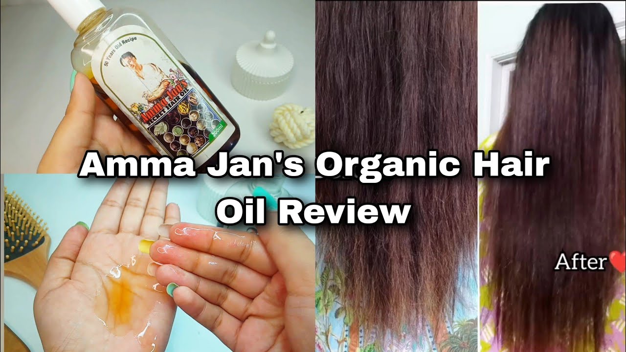 Amma Jan's Organic Secret Hair Oil Review Worth the hype???😳 YouTube