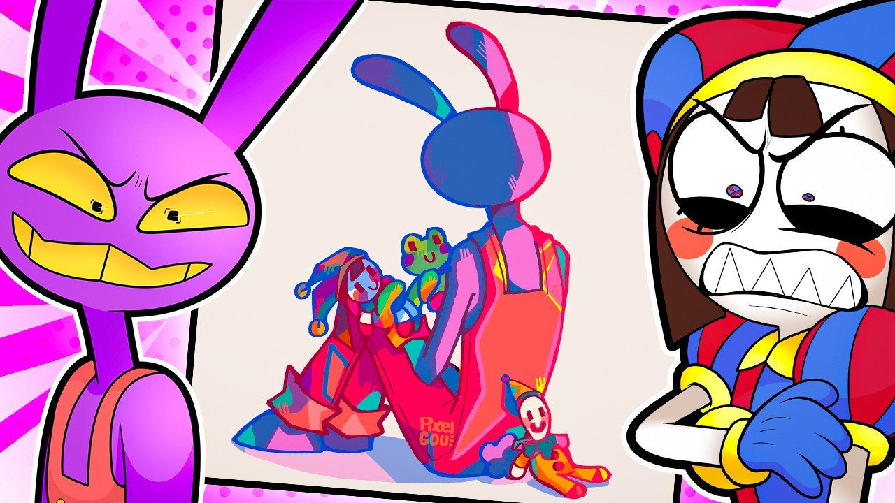 Será que Pomni e Jax SE DERAM BEM nesse REACT de IMAGENS?