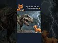 Muscular Cat vs. T-Rex! (Jurassic Park Parody) 🦖😂 #shorts #jurassicpark #fyp #viral #1k #1m #fe #3d