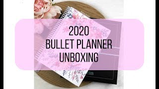 BULLET PLANNER 2020 UNBOXING