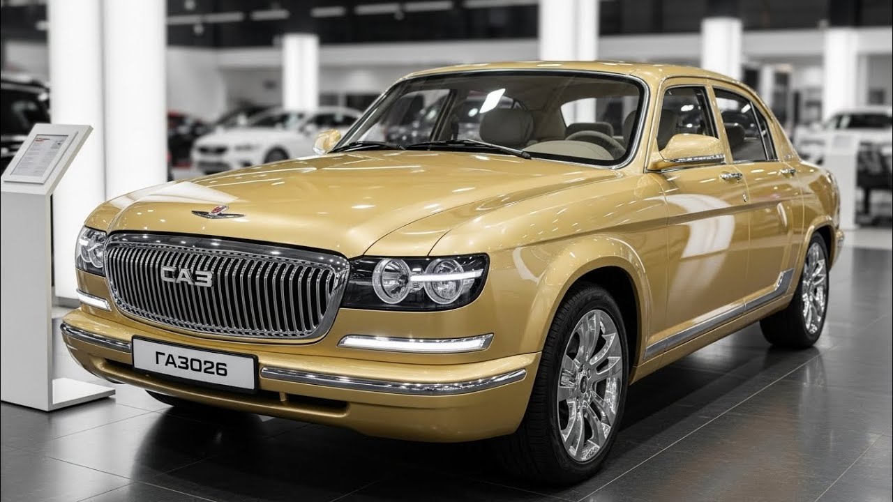 😱Новая Волга 2026 ГАЗ-21 возвращается ШОК для автопрома Легенда СССР в будущем облике