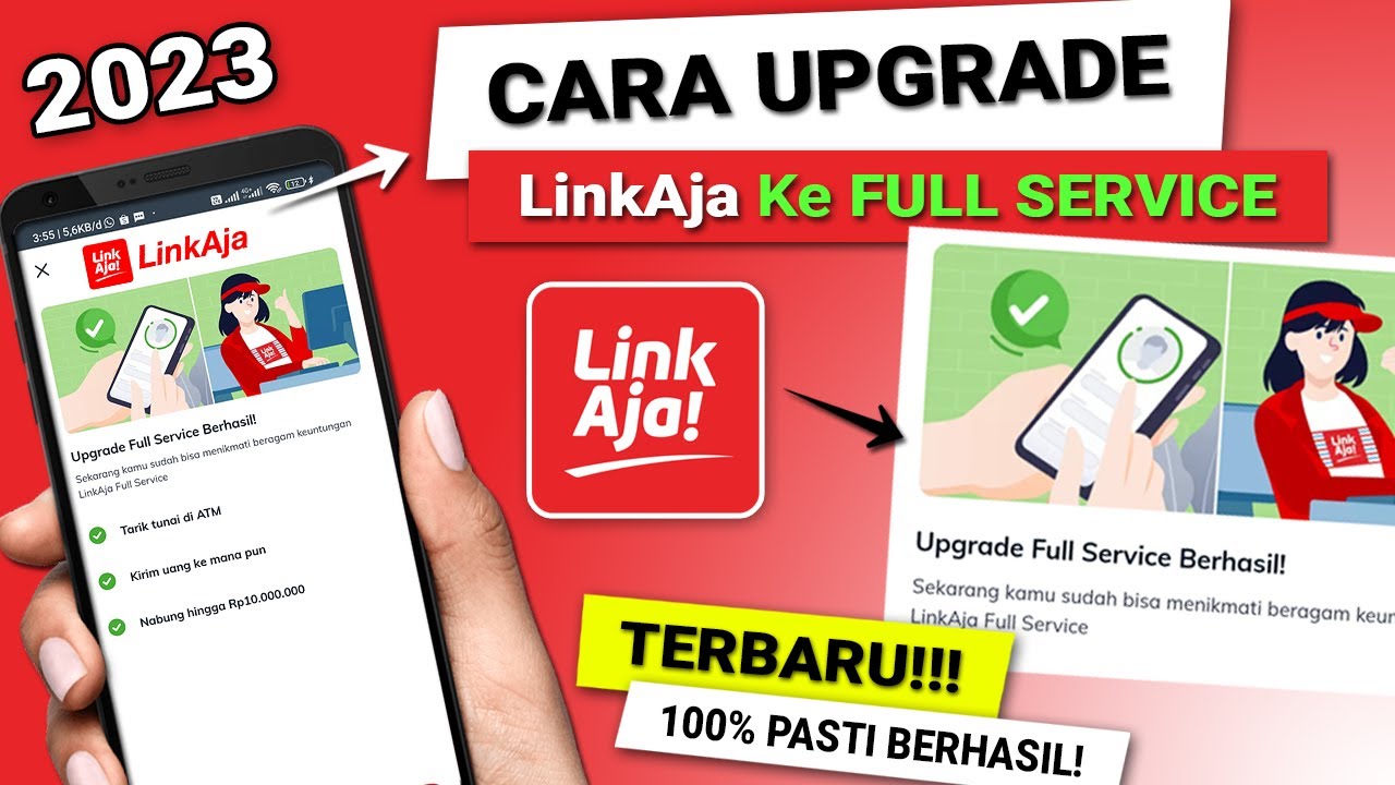 Cara Upgrade LinkAja ke Full Service Terbaru PASTI BERHASIL!