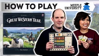 Great Western Trail New Zealand - How to Play with Tips