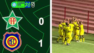 COPA RIO PROFISSIONAL - 3ª FASE - JOGO DE IDA - PORTUGUESA 0X1 MADUREIRA