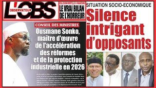 Press review Thursday, January 8, 2026 with Mame Khalifa