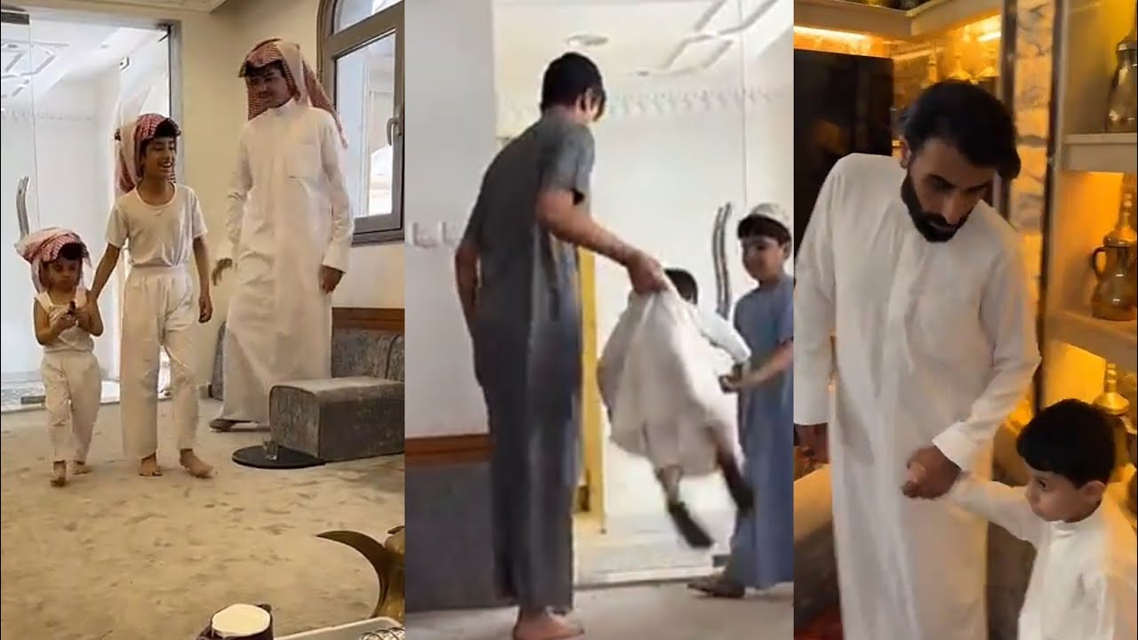 سيف شال ولد ابو راشد مع ثوبه /رقم #438