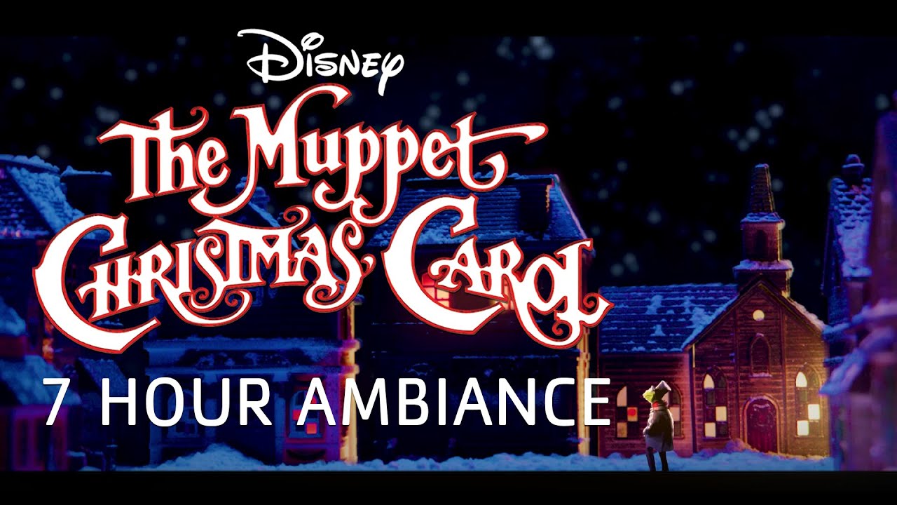 It Feels Like Christmas | Muppet Christmas Carol Ambience (7 Hours) | Cozy Snowfall. Jungle Cruise
