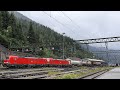 Zugverkehr am Grenzbahnhof Brennero/Brenner (Südtirol): Güterzüge, EuroCitys & mehr