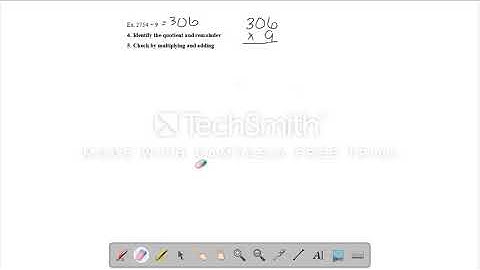 Video Lesson 2.2 1-Digit Divisors