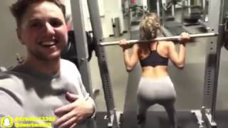 Jennifer Bambi And Kristen Hanby Gym Prank