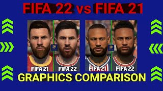 Fifa 22 Vs Fifa 21 Players Graphics Comparison Next-Gen Vs Old-Gen