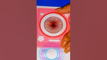 Do you like this art? 😍 #spirograph #satisfying #asmr #art #shorts #shortsfeed #artwork #style