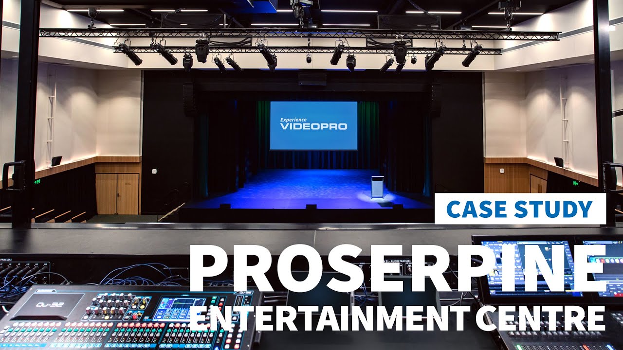 Proserpine Entertainment Centre | New Theatre AV Installation Case Study