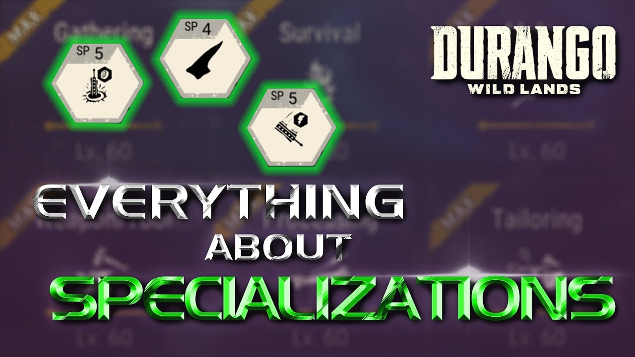 Навыки специализации в Дуранго: Дикие Земли