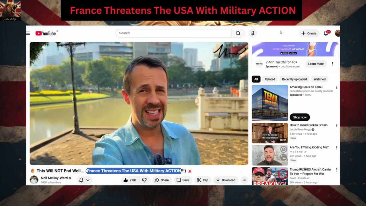 Франция угрожает США военными действиями 