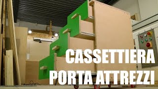 CASSETTIERA PORTA ATTREZZI  Progetto FAI DA TE  Festa del Bricolage