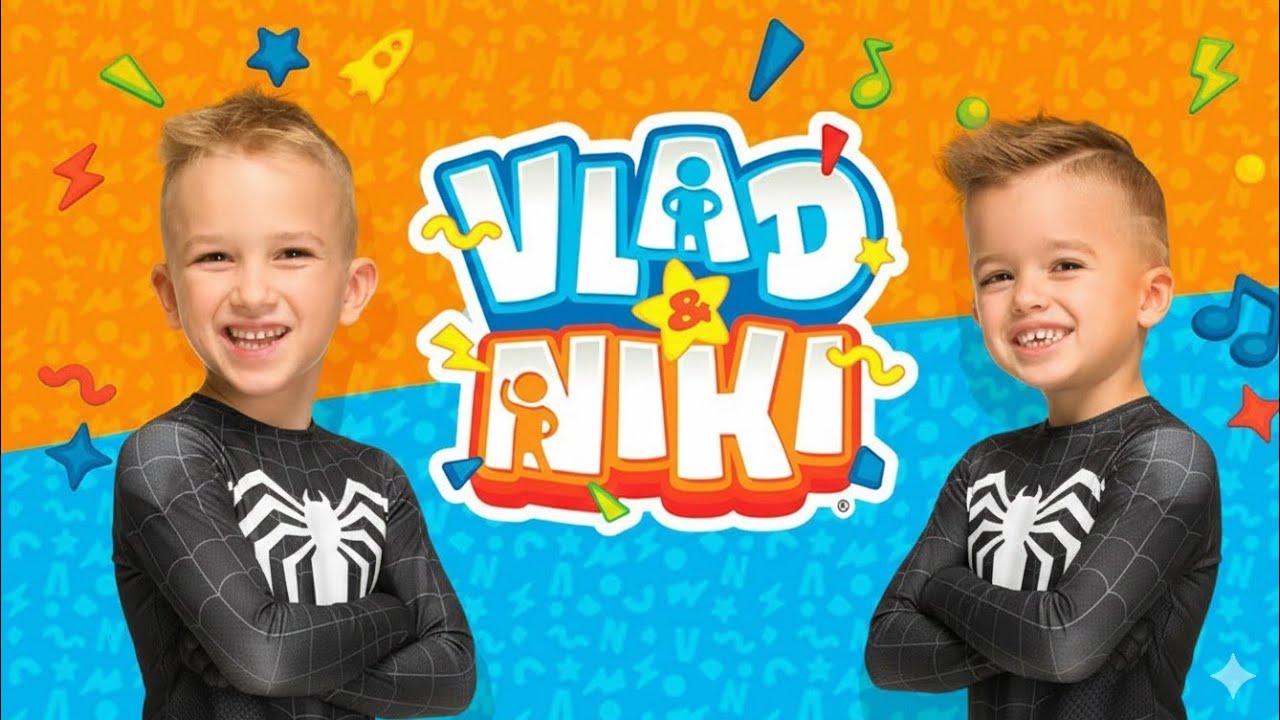 Monster Truck Crash with Black Spider-Man 😱 Vlad NIKI Kids Game