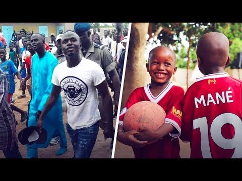 ما فعله ساديو ماني مع أبناء بلده يستحق إحترامك شاهد ما لا تعرفه عن ساديو ماني