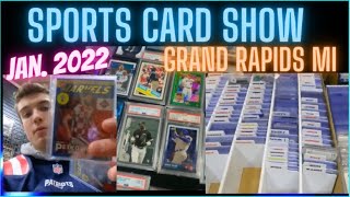 Legends Sports Card Show Grand Rapids Michigan January 2022  ** Selling and Buying **