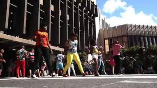 Shoprite TOPstars African Party Flashmob at Artscape Theatre Cape Town