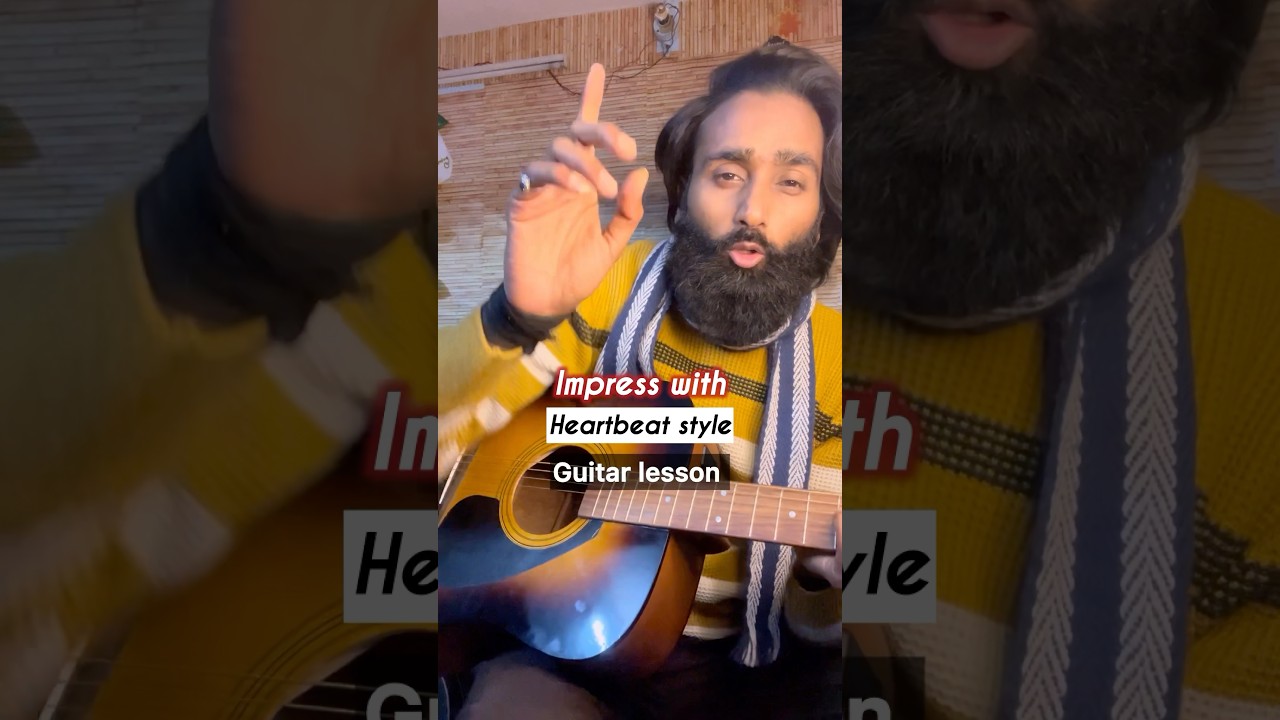 Learn this stunning heartbeat style on guitar - guitar lesson 