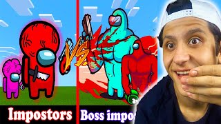 Among Us İmpostor Vs Mutant İmpostor Tepki