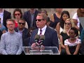 Bill Ford, Jr. speaks at Ford celebration at Detroit train station