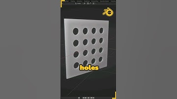 Blender.Tip: Convert vertices to holes. #3d #3danimation #blender #blender3d #design #satisfying
