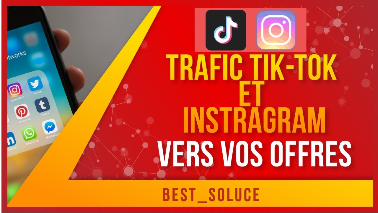 rediriger votre trafic TikTok et Instagram vers vos offres