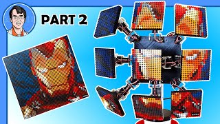 Iron Man LEGO Art Display Robot #2
