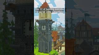 Day 22 of Building in my Minecraft Survival World #minecraft #minecraftsurvival #minecraftbuilding