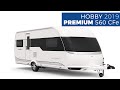 Przyczepa kempingowa Hobby Premium 560 CFe 2019 - widok 360°