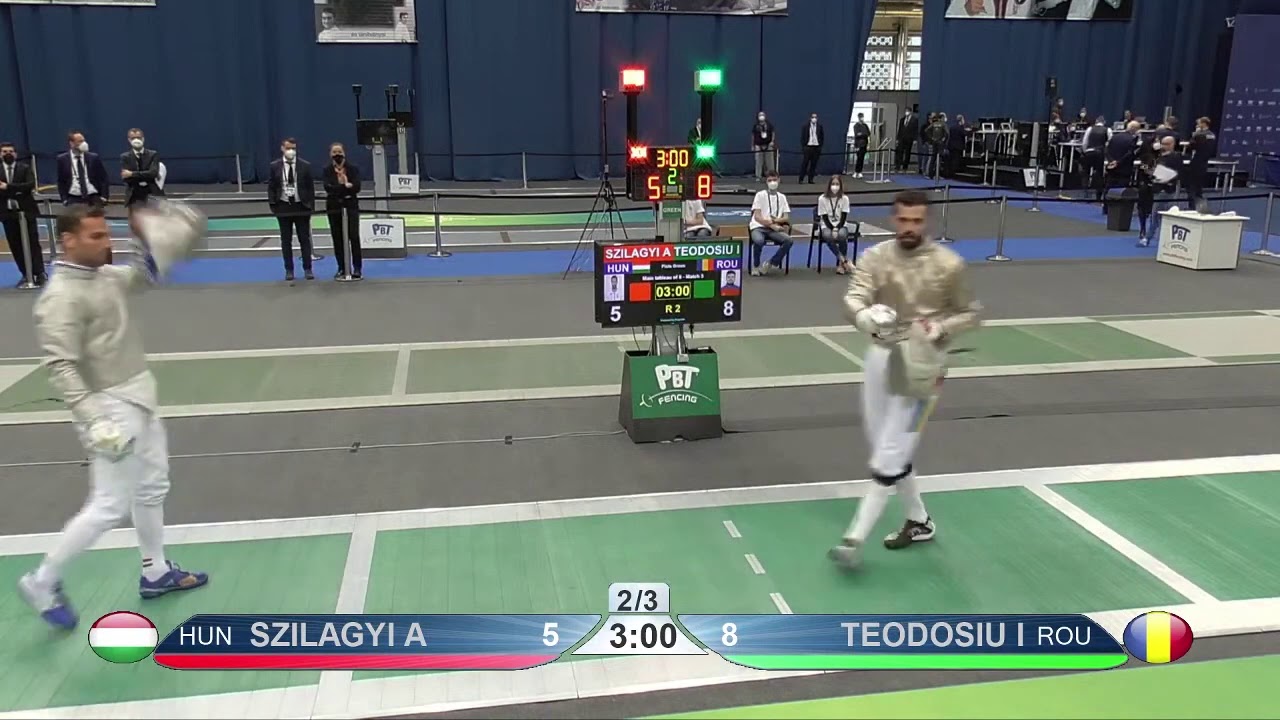 Budapest 2021 SMS - L8 - Szilagyi HUN v Teodosiu ROU