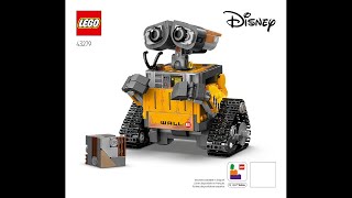 LEGO 43279 Instructions | Disney | WALL-E and EVE | Book 1: WALL-E | WALL-E