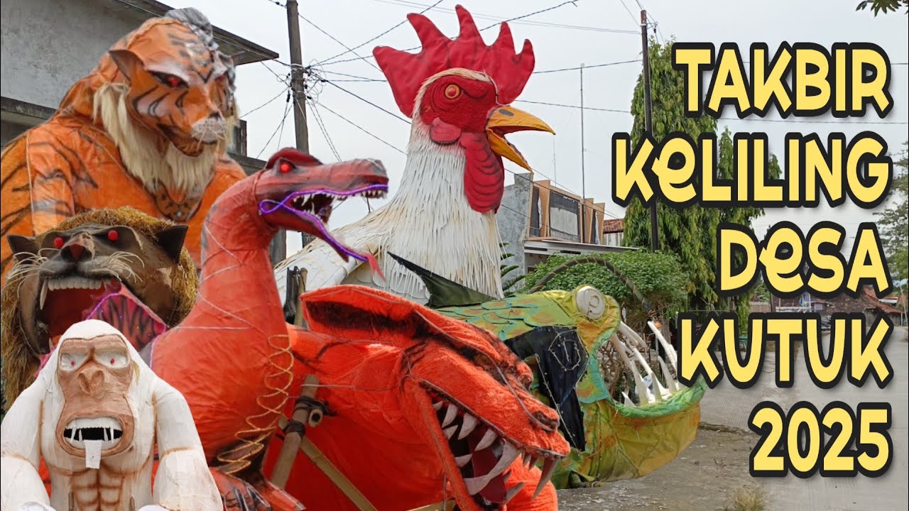 Takbir Keliling Desa Kutuk 2025, Undaan Kudus #takbiran #takbirkeliling