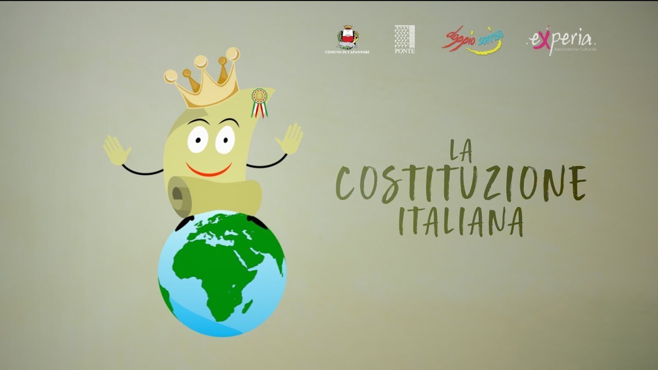 La Costituzione Italiana I Principi Fondamentali Youtube