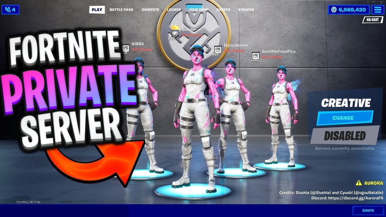 FORTNITE PRIVATE SERVER | PLAY WITH FRIENDS | OG SKINS | FREE DOWNLOAD ...