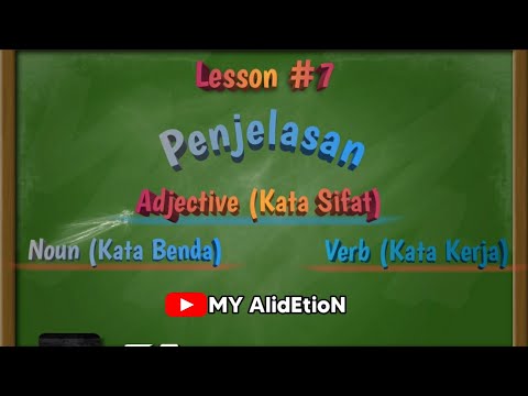 Video: Dalam kata kerja dan kata benda?