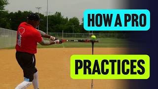 The Hitting Process of Slow Pitch Pro Marieo Foster