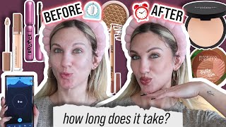 it takes me HOW long to do every day makeup?
