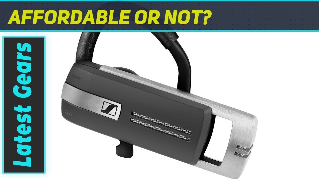 イヤホン Sennheiser PresenceGreyBusinessBluetooth Sennheiser Presence Grey Business - The Ultimate Bluetooth Headset