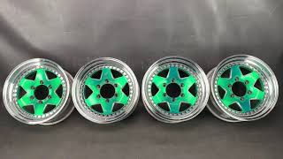 #5765 SUPERSTAR LODIO DRIVE RHODIOLA SIX  3 piece   16x8j -3 6x139.7 CB:108 x4