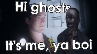4 dumbasses yell at ghosts [Phasmophobia]
